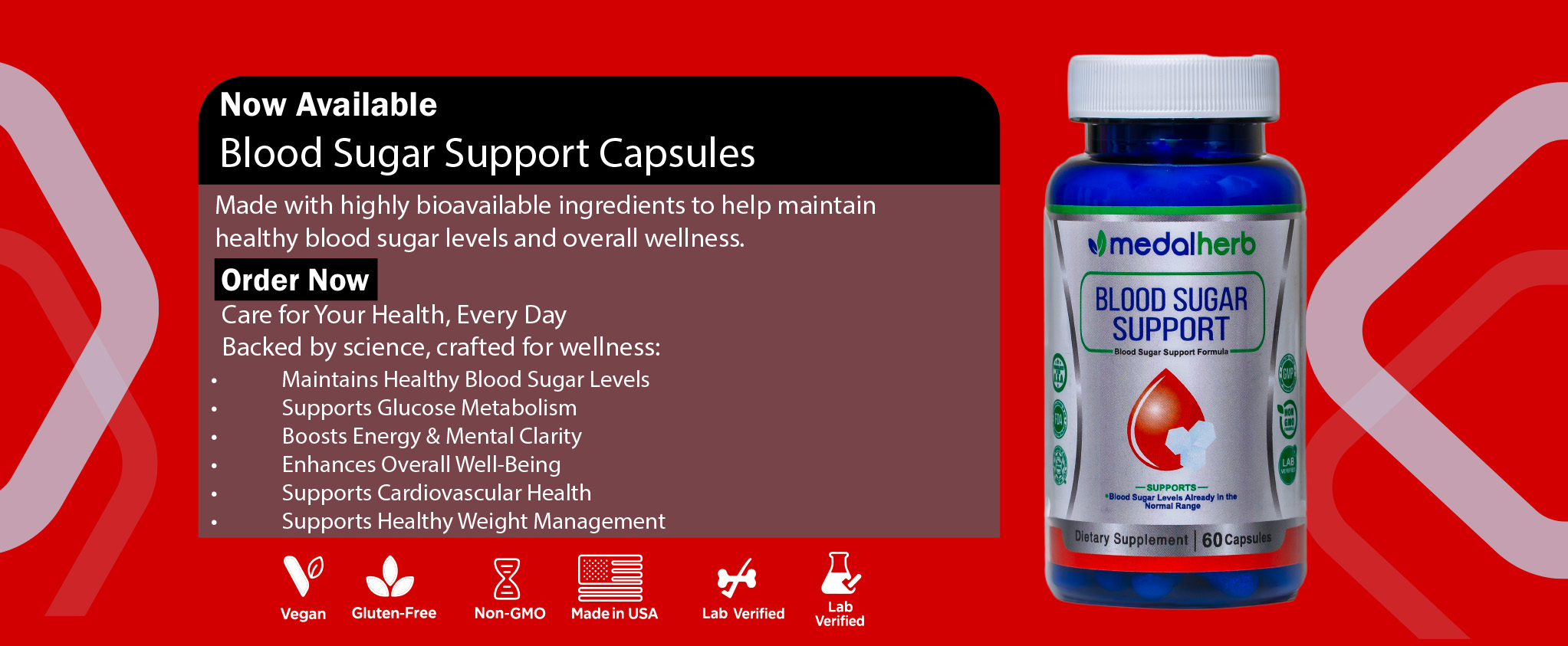 Blood Sugar Support Capsules Cover